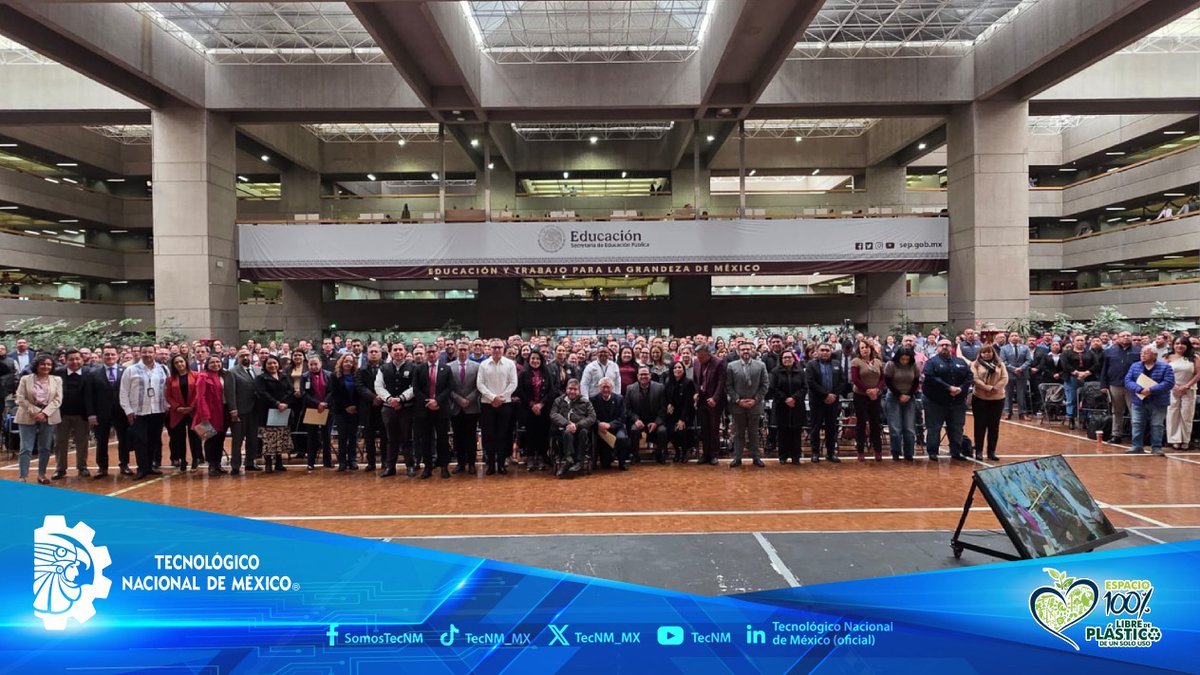 #ElTecNMInforma
En el marco de la Reunión Nacional de Directoras y Directores del TecNM, realizada en la explanada de la Secretaría de Educación Pública en Coyoacán y transmitida vía teams, el Director General del TecNM, Mtro. Ramón Jiménez López..👇🏽
facebook.com/share/p/1Ajbst…