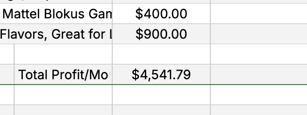 KB_AMZ's tweet image. I stopped manually sourcing Amazon products and let my AI Sourcing Bot find, filter, and post them inside my group.

The AI bot posted $4,541 in profit in the first 10 days of January alone.

Try out the bot 7 days free in my bio.