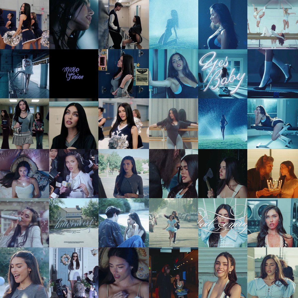 eilishslocket's tweet image. the beauty of ‘locket’ music videos 𑣿