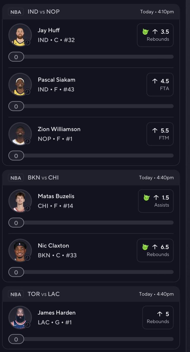 PropsOrDie's tweet image. I cash you out, you join the dub club! LFG! 💸
Take James harden out, targeting two games for better variance if you wish.