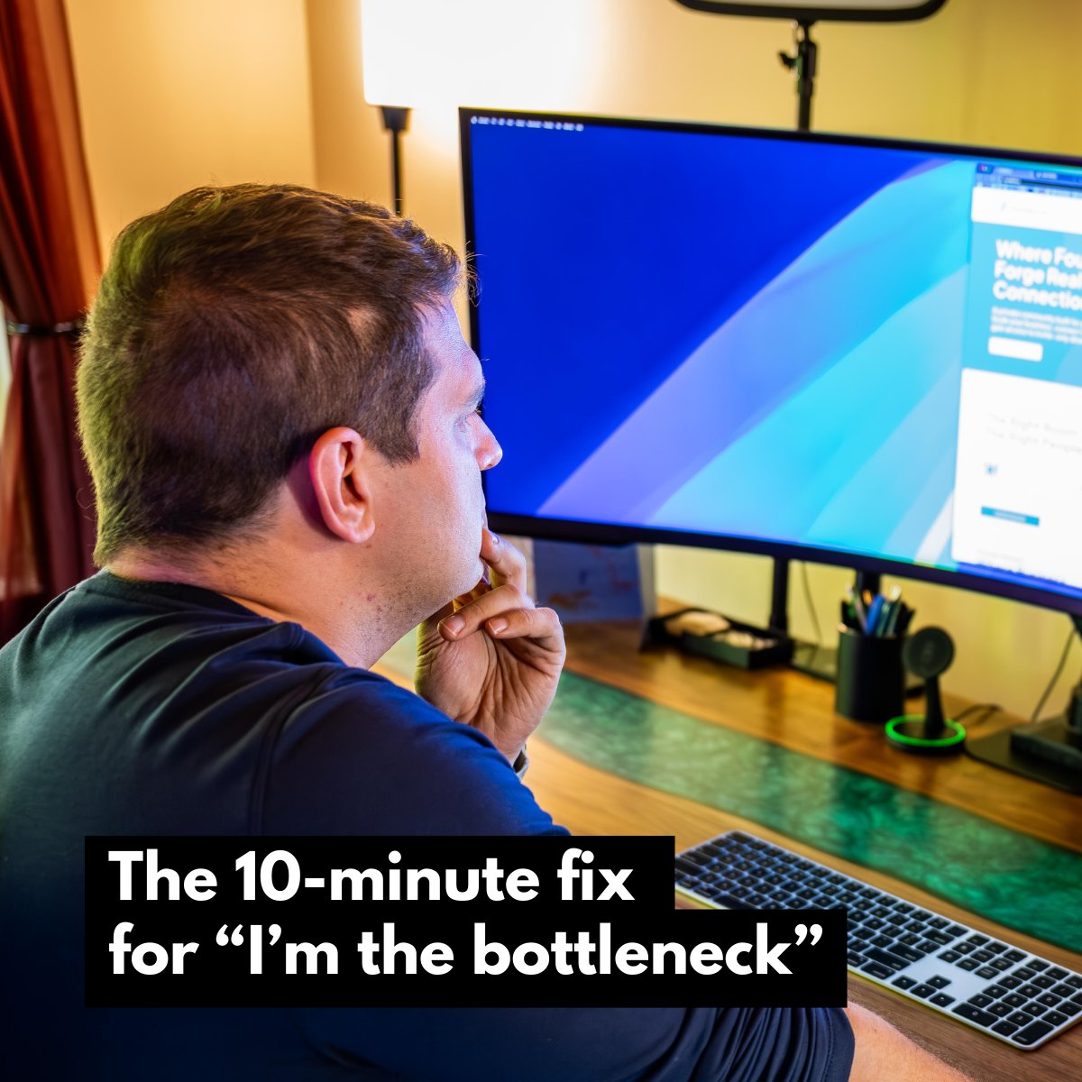 If you’re “too busy” to train someone, you deserve to stay stuck.

Here’s the unlock:
 → Open Loom
 → Do the task
 → Talk through it
 → Hit stop

Boom. Instant SOP.
 Instant training doc.
 Instant leverage.

You’re not irreplaceable.
 You’re just undocumented.

Fix that.