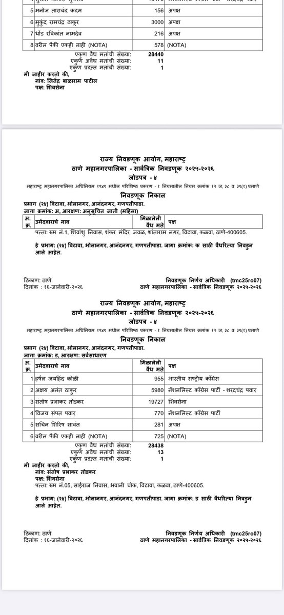 farhankhan9's tweet photo. @rajepathak23 @AIMIMupdate Ward no 24 TMC election 2026

#TMC #Elections2026 #MaharashtraElections2026 #shivsena #BJP #ncp #Congress #ThaneElection2026 https://t.co/Dqce69fDKn