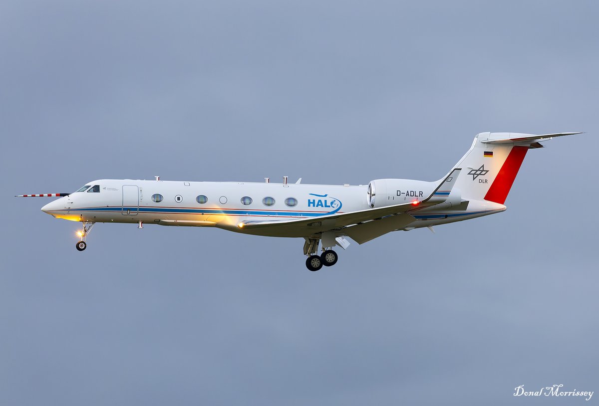 birrlad's tweet image. DLR Flugbetriebe HALO @GulfstreamAero G550 D-ADLR arriving back @ShannonAirport this evening after almost 8 hour mission over the Atlantic.
#avgeek #aviation #gulfstream #halo #DLR #ShannonAirport #planespotting