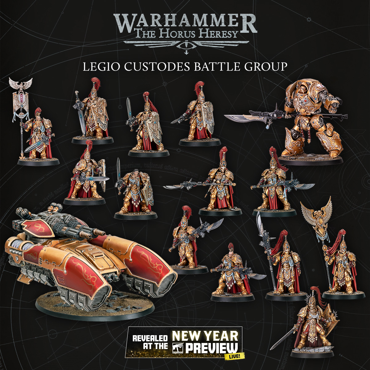 🎉2026年New Year Preview Live! 🎉 Warhammer: The Horus Heresy 皇帝