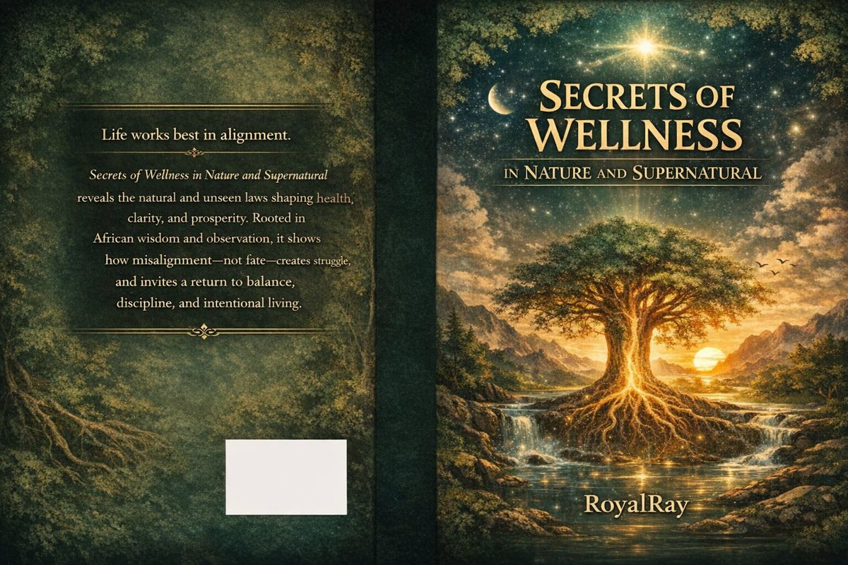 RoyalRay20's tweet photo. Secrets of wellness in Nature And Supernatural 
 https://t.co/QeKk8YBIRc

Kindly grab your paperback version from the above link

https://t.co/rLiRHTDPKT

Kindly grab your hardcover version from the above link

https://t.co/IKuz5q7gUU
Grab your copy of the e-book from the Amazon https://t.co/GA8twSwNN1