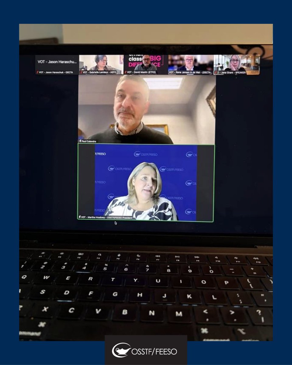 OSSTF Communications tweet media