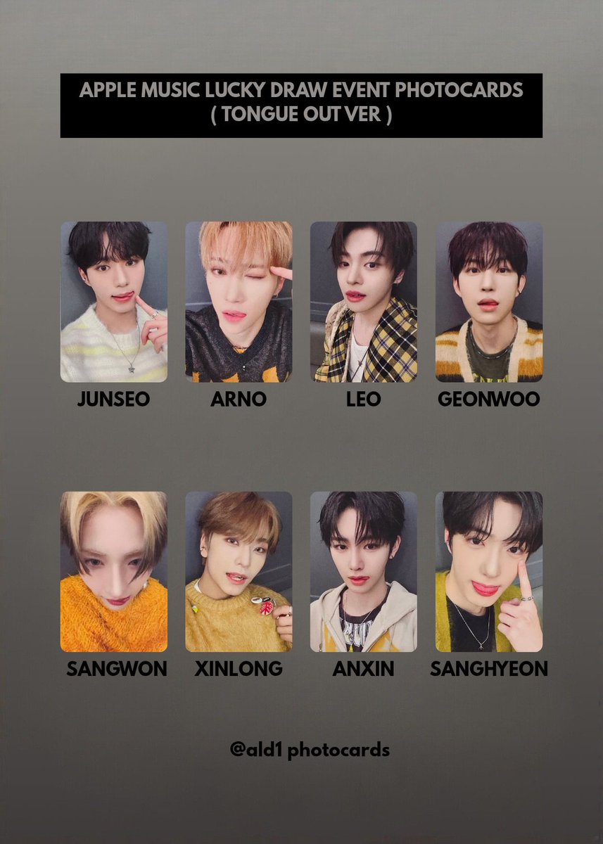 ALD1 PHOTOCARDS tweet media