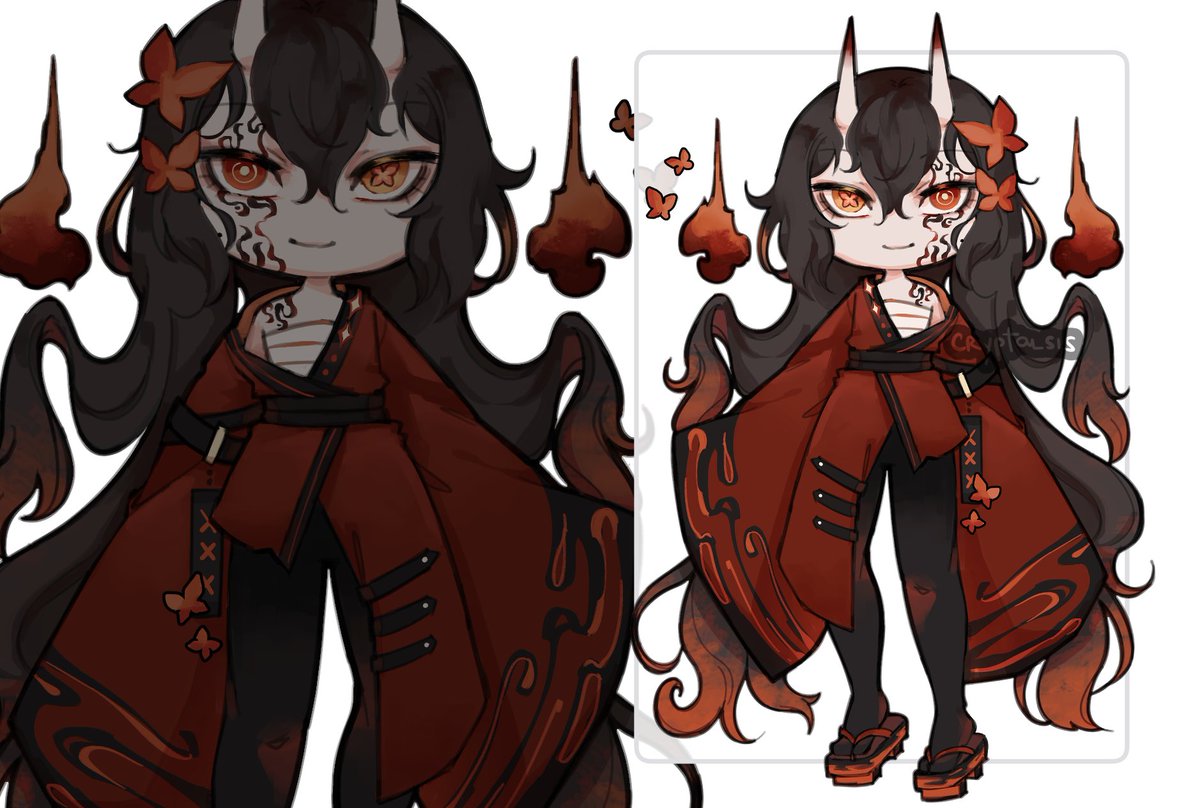 cryptalsis's tweet image. I'm a bit late but first adopt for the year! #adoptables #characterdesign
------- 🌸
SET PRICE: $35
------- 🌸
TOS: cryptalsis-vii.carrd.co/#tos