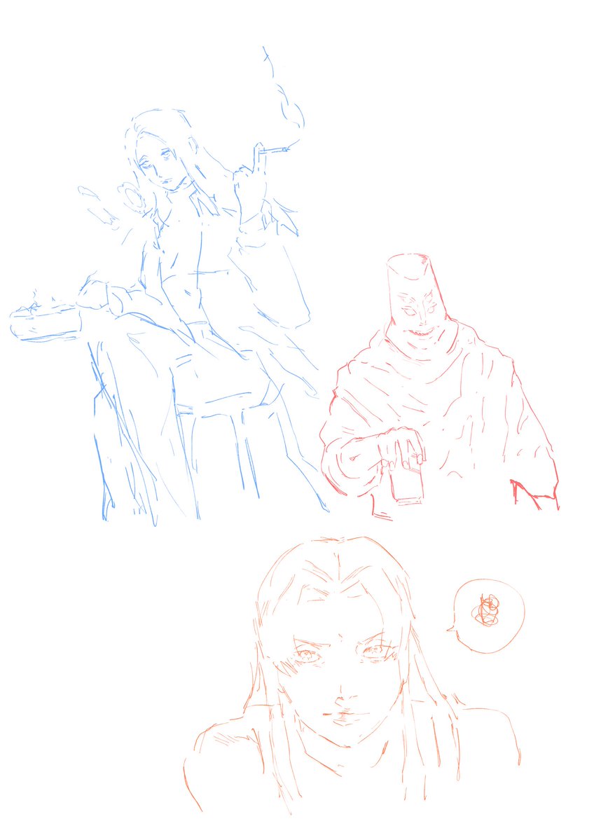 barragakii's tweet image. Sketches