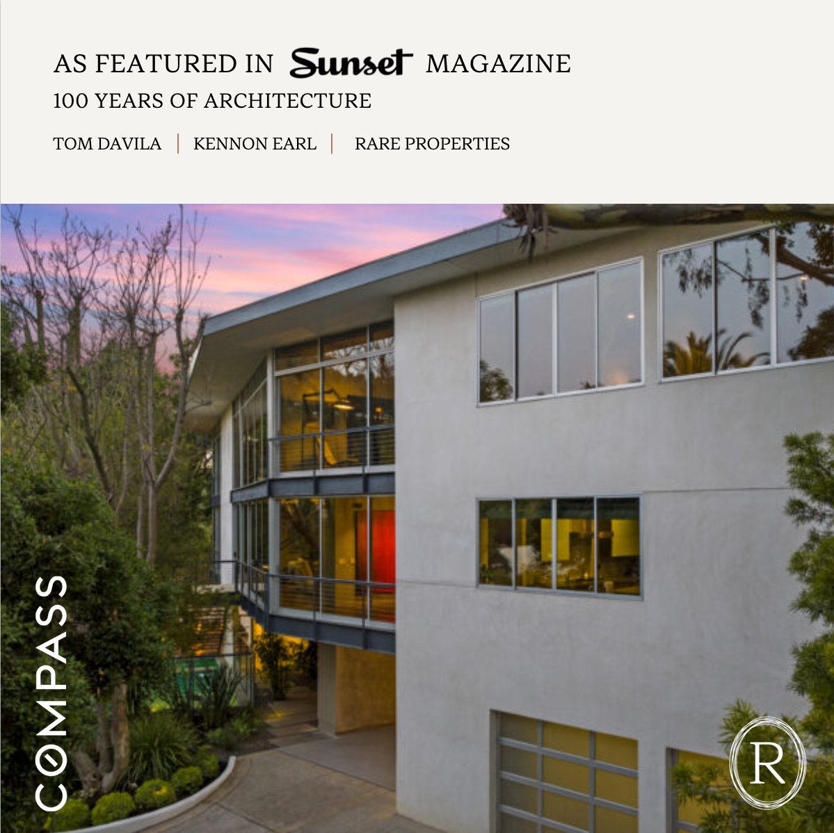 Proud to represent one of our own #RareProperties homes featured in #SunsetMagazine.
Listed at $6.25M by Tom Davila and Kennon Earl | Rare Properties

This 2000s high-end contemporary home at 2207 Bowmont Drive reflects the evolution of responsible living through sustainability