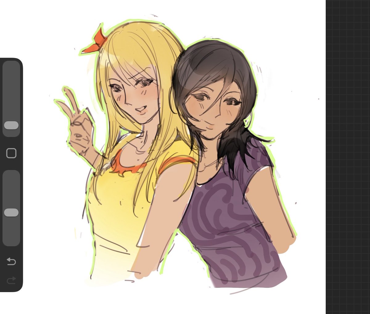 i think they have a lot in common :) #bleach #fairytail