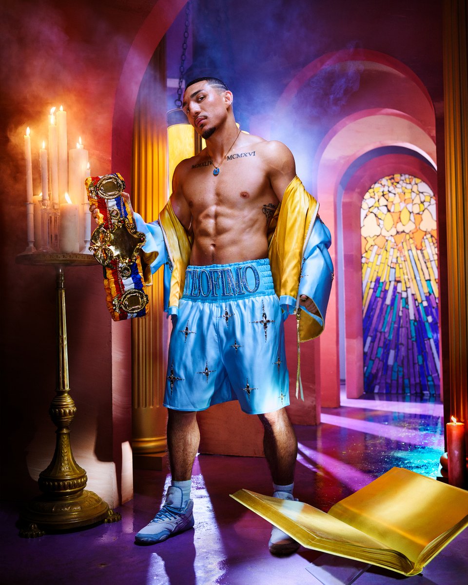 Teofimo Lopez is no stranger to holding Ring Magazine gold 👑

📸 <a href="/LaChapelleland/">David LaChapelle</a>, 2025