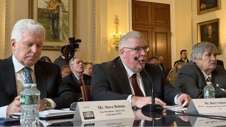 Representatives from recycled steel producers Steel Dynamics Inc. and Nucor Corp. were among those testifying at a recent meeting of the Congressional Steel Caucus in Washington.  

buff.ly/WH7IRL6