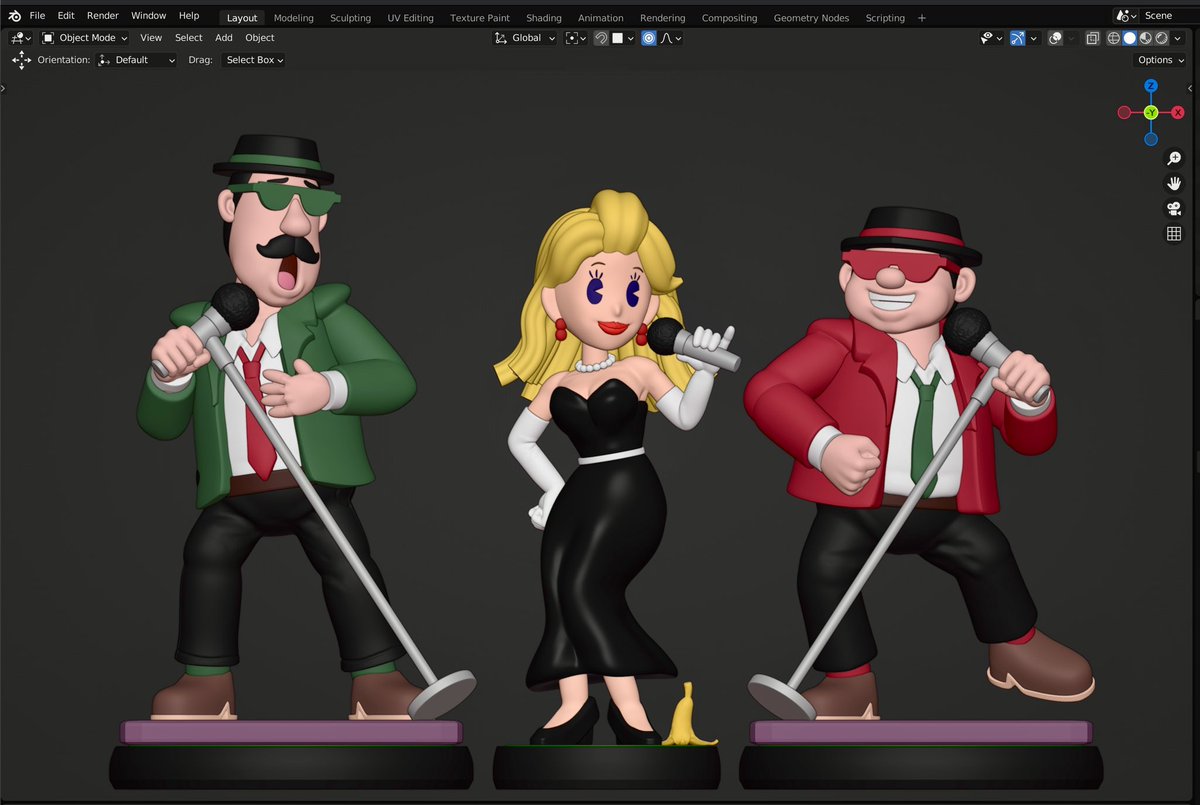 These guys look familiar… kinda groovy (WIP)