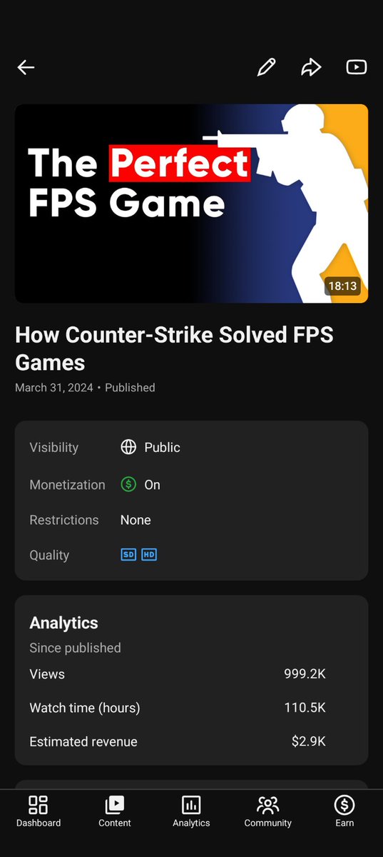 Vexian - YouTube Strategy tweet media