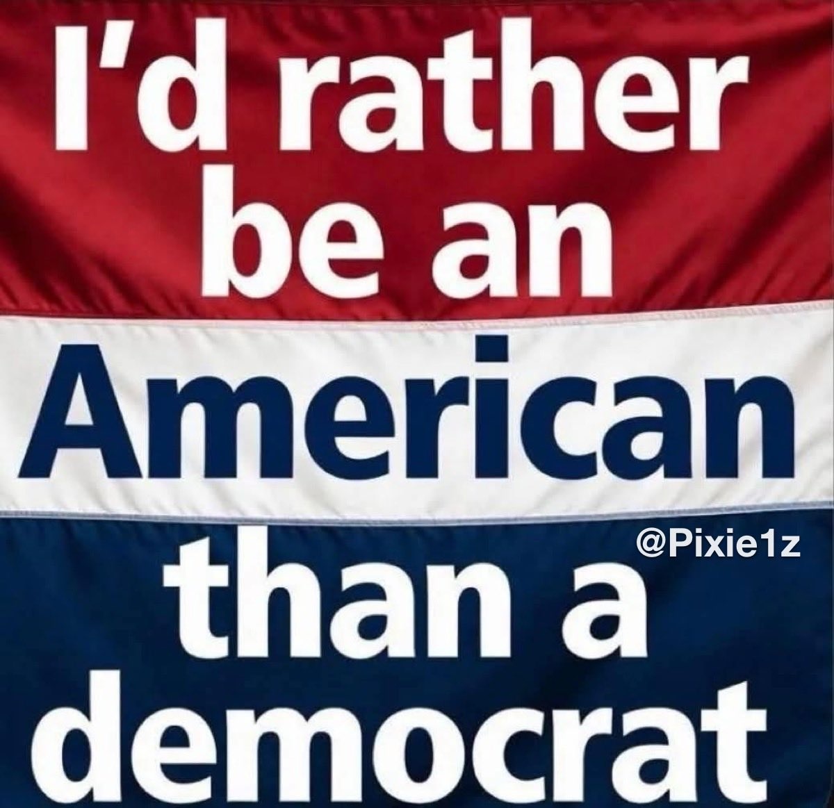 Pixie1z's tweet image. I would rather be an American.