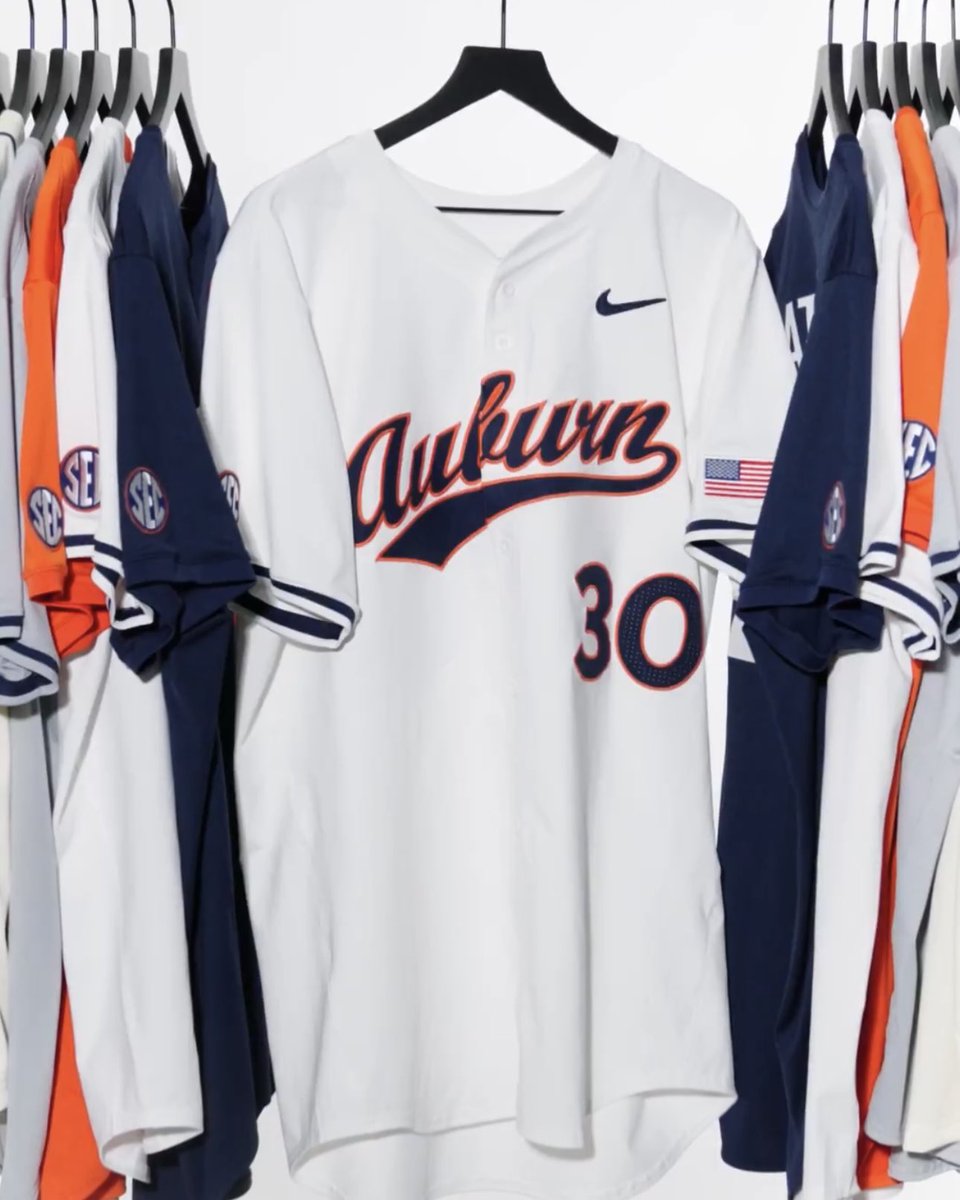 bigdonkey47's tweet image. A look at @AuburnBaseball’s new Nike jerseys for 2026