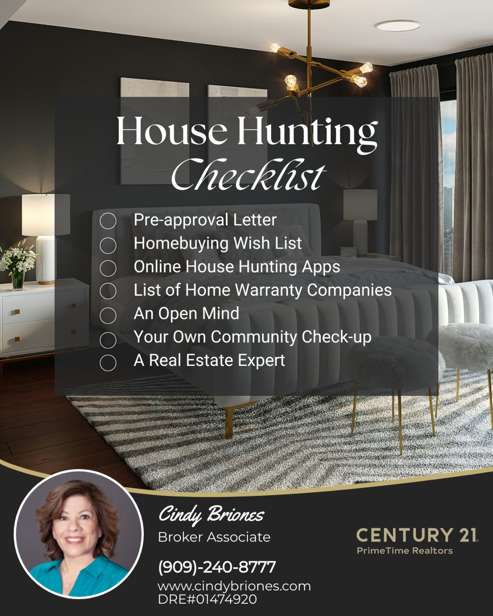cb4homes5's tweet photo. Are you preparing to house hunt? Make sure that you save this list to make sure you have the essentials to house hunt!

Shoot over a DM if you have any questions!

#homebuying #realestate #realestatetips #realestateexpert #inlandempire #C21Agent #realtorboss https://t.co/Cv66lQL7oj