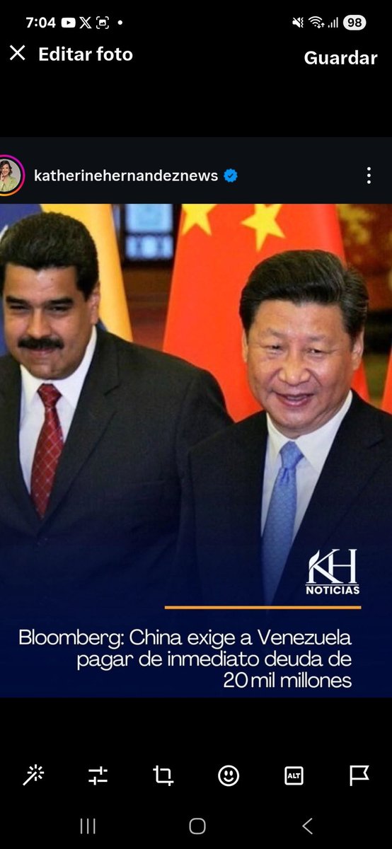 Mira viejo tira peo <a href="/AecioEscalante/">Aecio 🇻🇪</a> , China reclama su platica muuuuajajajjajajajjajaja

Suerte que Trump administra el dinero del petróleo,  ese del que el tenientico <a href="/dcabellor/">Diosdado Cabello R</a> dijo que ni una gota , ese mismo. Jajajjajajaj