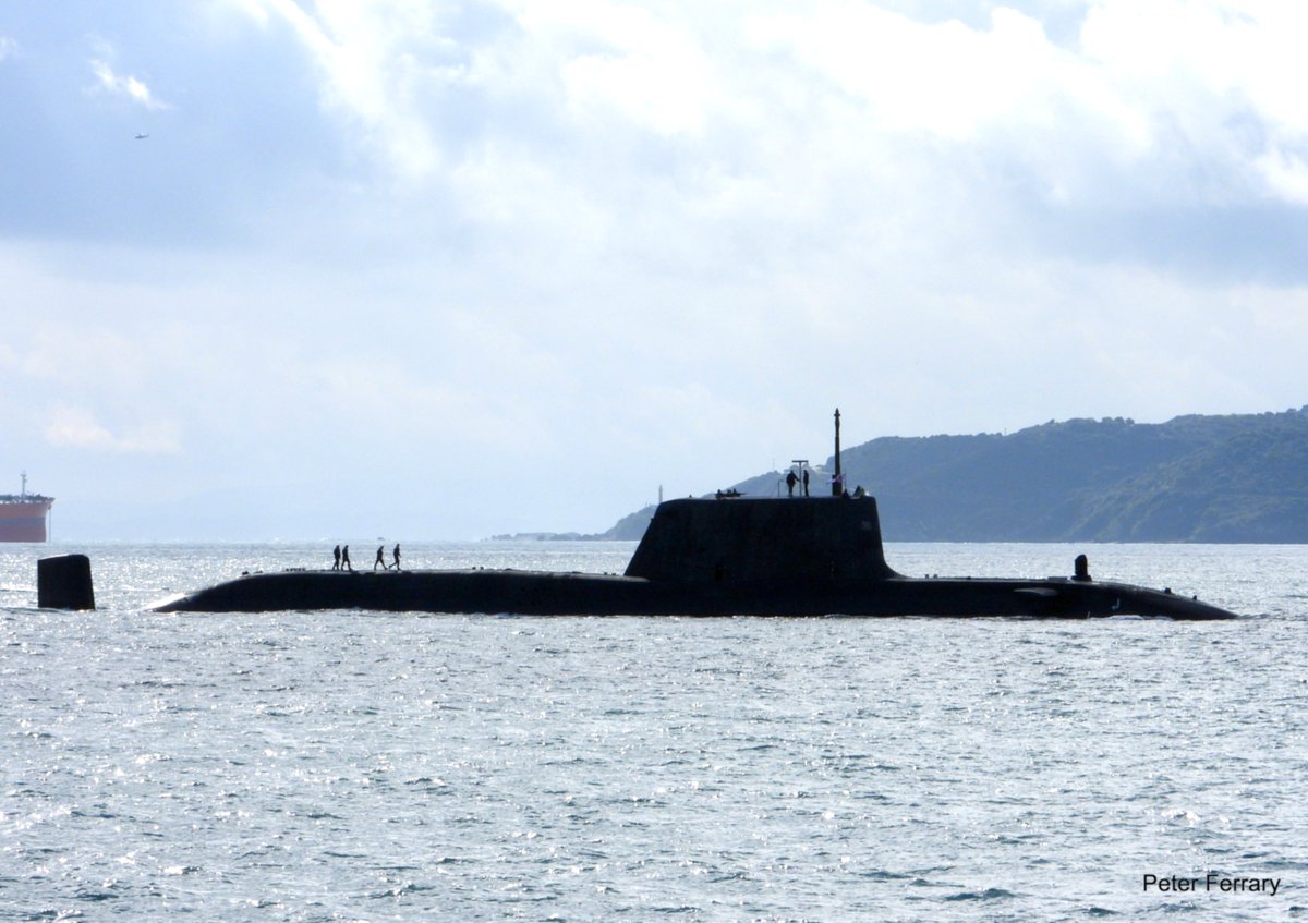 PeterFerrary's tweet photo. HMS Anson S 123  🇬🇧
Bay of Gibraltar Jan 16 2026 https://t.co/3TTHM0cFa7