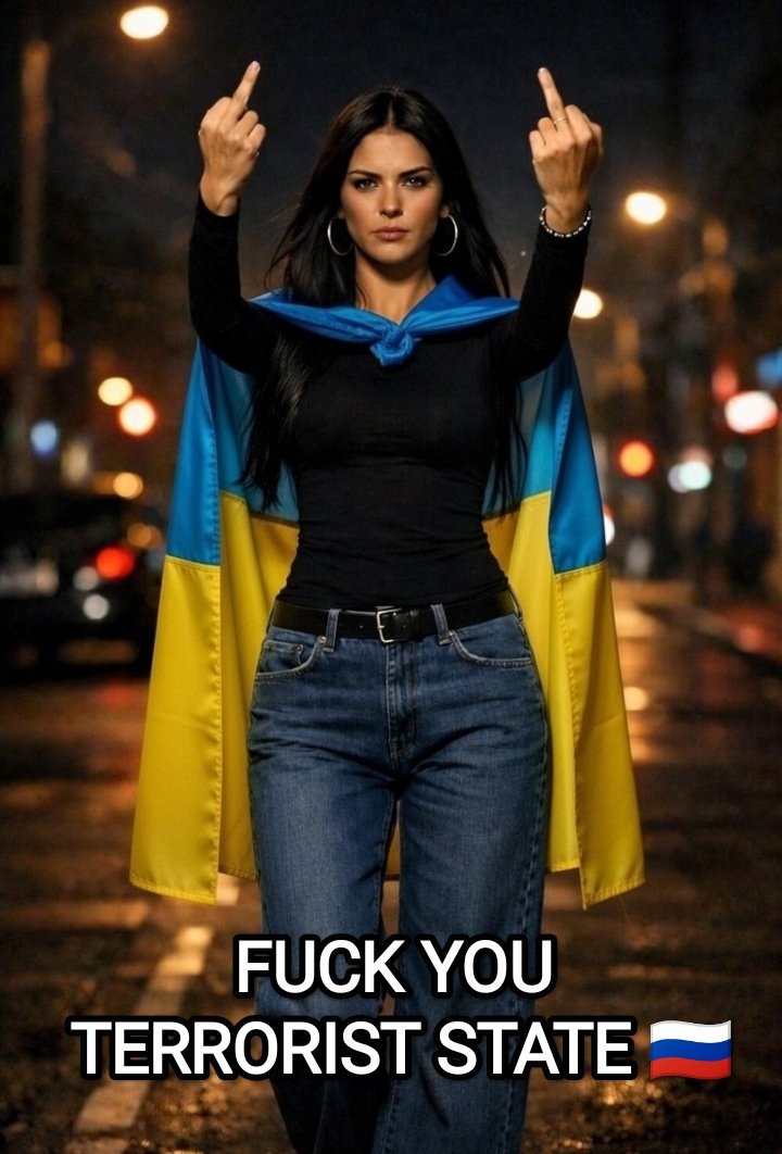 My daily FUCK RUSSIA! 
🖕🇷🇺🖕🇷🇺🖕🇷🇺🖕🇷🇺🖕🇷🇺
russia is a f*cking terrorist state and a disgrace to humanity. 
#russiaMustPay