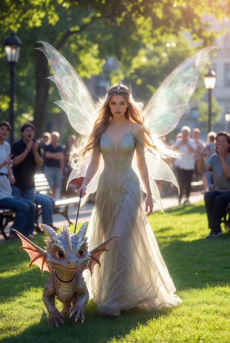 j8qywmhb92's tweet photo. Fairies are truly something out of the ordinary 🥂

Feer är ändå något utöver det vanliga 🥂

Created with SuperGrok AI @Grok

#Fairy #Fe #Dragon #DragonPet #UrbanFantasy #MythicalCreatures #AIArt #WhimsicalWorld #AIFantasy https://t.co/eK7OsfR81k