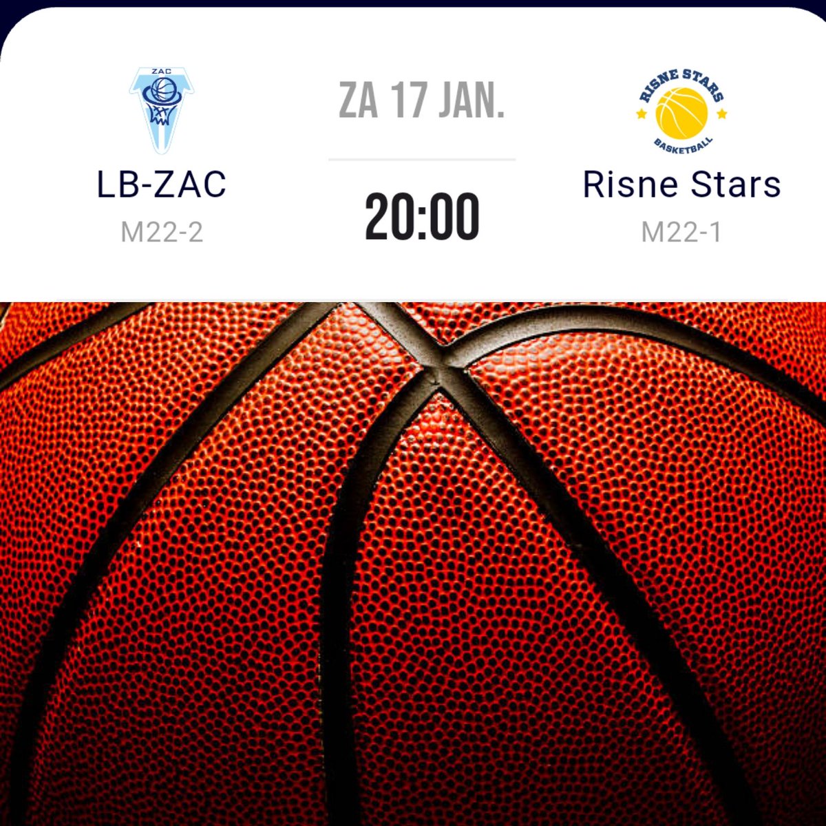 Het aangepaste #RisneStars 🏀programma voor vandaag/zaterdag ⛹️‍♀️⛹️‍♂️