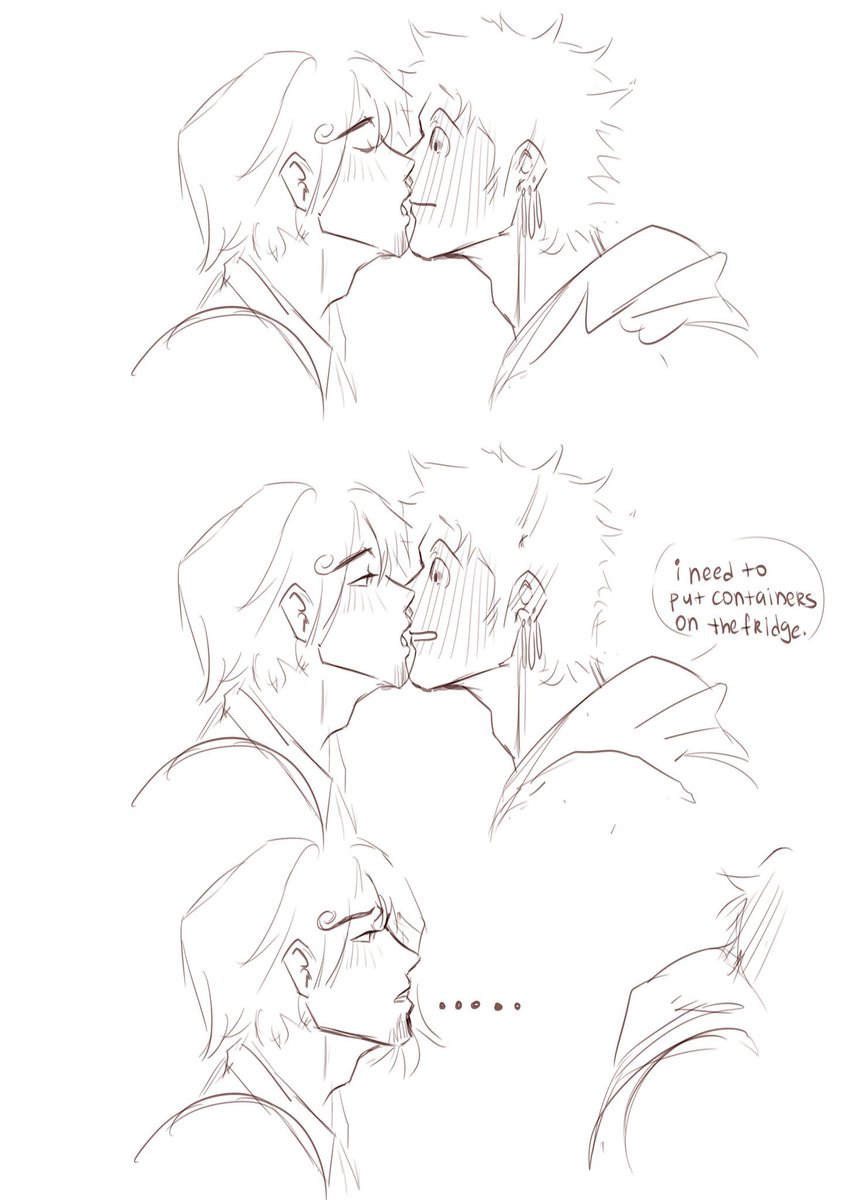 enthaluna's tweet image. modern au comic 
#zosan