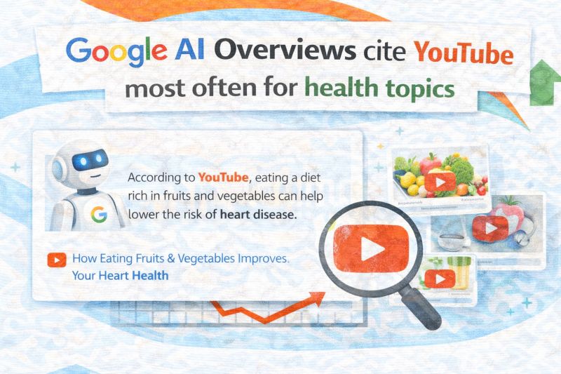 Google’s AI Overviews now shape 82% of health searches — but a new analysis shows the sources behind them often fail Google’s own YMYL standards.

YouTube > medical journals.
Government health sources ≈ 1%.

Full analysis here: searchengineland.com/google-ai-over…