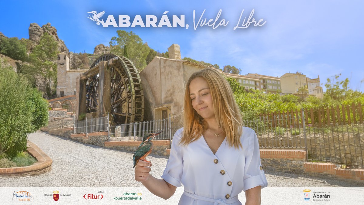 Así es el viaje poético ‘Abarán, vuela libre’ con el que nuestro municipio llevará toda su esencia a la Feria Internacional del Turismo FITUR 2026. 

Ya pueden ver el vídeo de la campaña en nuestra web.

👉 🔗 Toda la información: abarandiaadia.com #Abarán #Abarandiaadia
