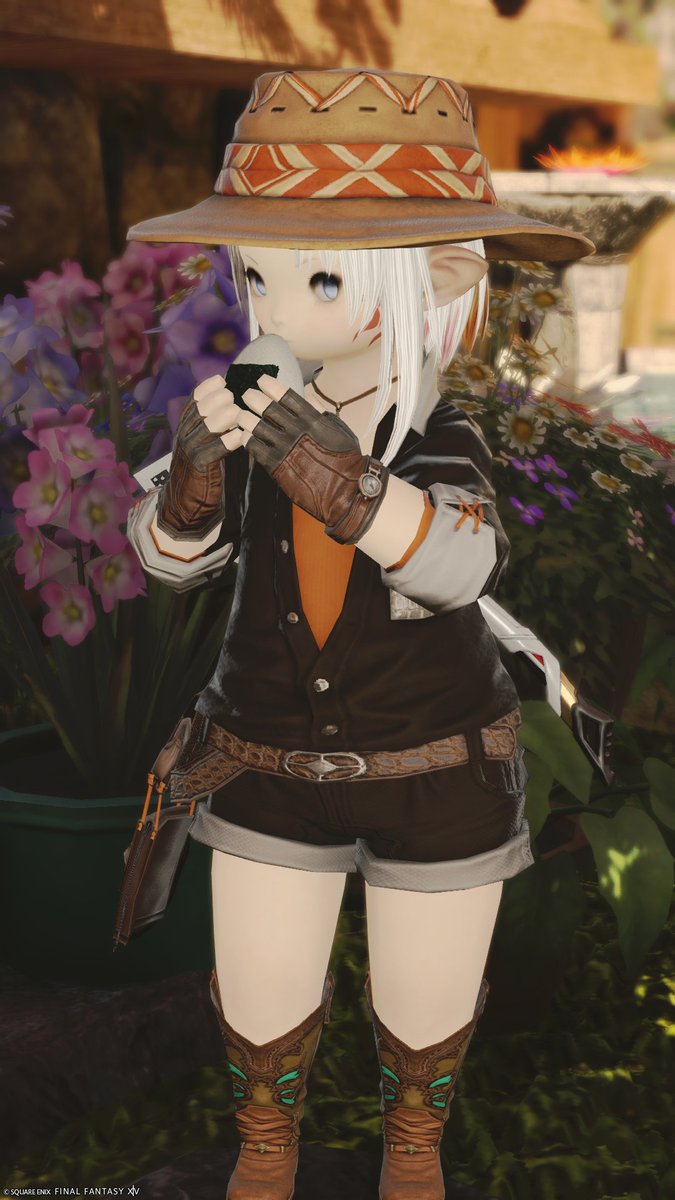 おはです(*^▽^*)

やっとギャザクラ装備更新しましたｗ
今日は母の誕生日食事会～美味しい物食べてくる！

今日も一日、ご安全に。
#おはララ #ララフェル #FF14