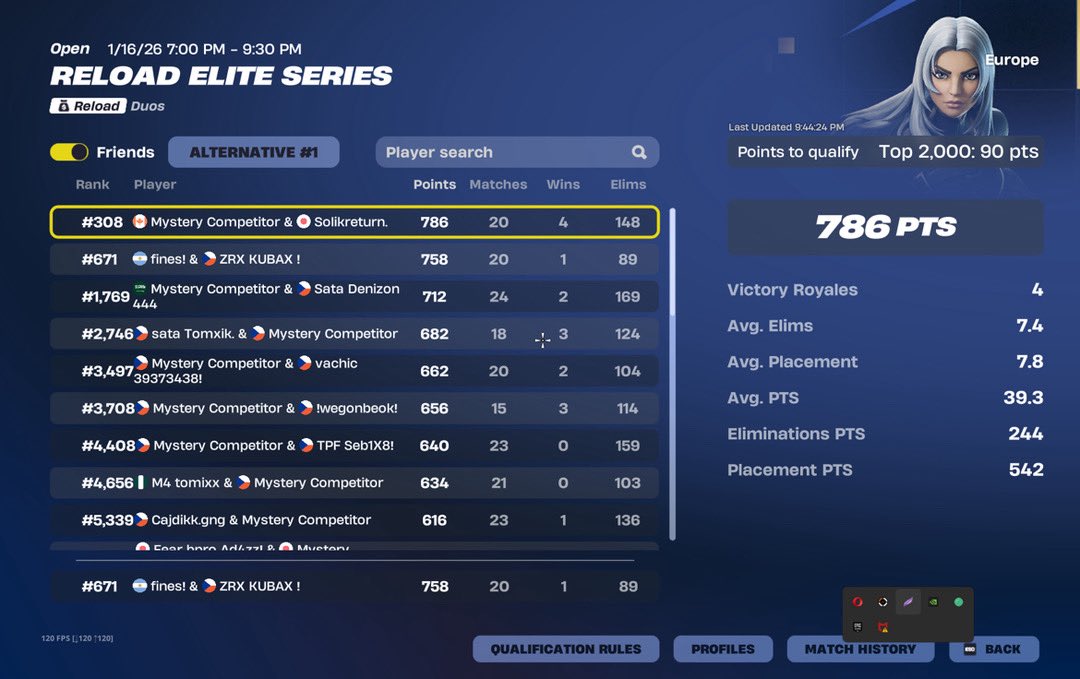 FinesFN's tweet image. we did it 😈😈