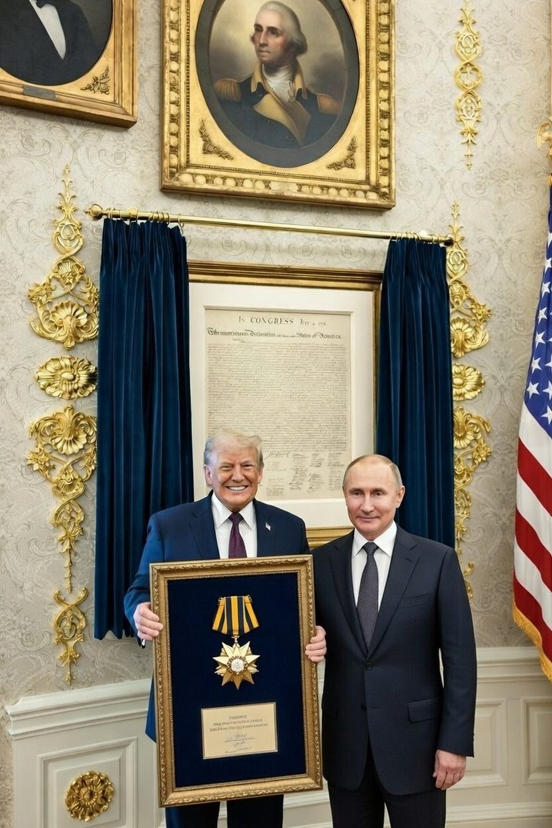 People can't seem to stop giving awards to Trump