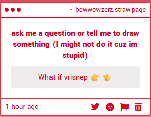 bowwowzerz_'s tweet image. haha yeah what if *big cartoon sweat droplet falls off my head into glass of milk and then i take a sip* mmmilk