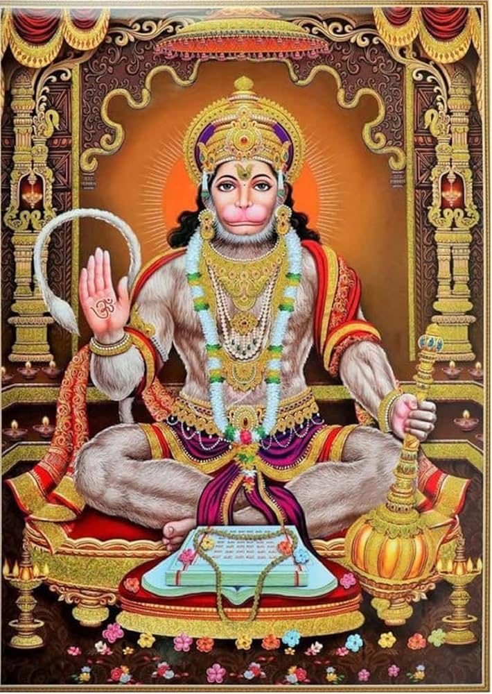 अतुलितबलधामं हेमशैलाभदेहं
दनुजवनकृष्णानुं ज्ञानिनामग्रगण्यम् ।
सकलगुणनिधानं वाणारामागेशं
रघुपतिप्रियभक्तं वातात्मजं नमामि ॥
🙏🙏

हे भक्ति कि चरम स्थिति को प्राप्त हनुमान जी, थोड़ी भक्ति मुझमे भी उतपन्न करो प्रभु 🙏 
हनुमान जी, समस्त जगत को आनंद और भक्ति प्रदान करें 🙏