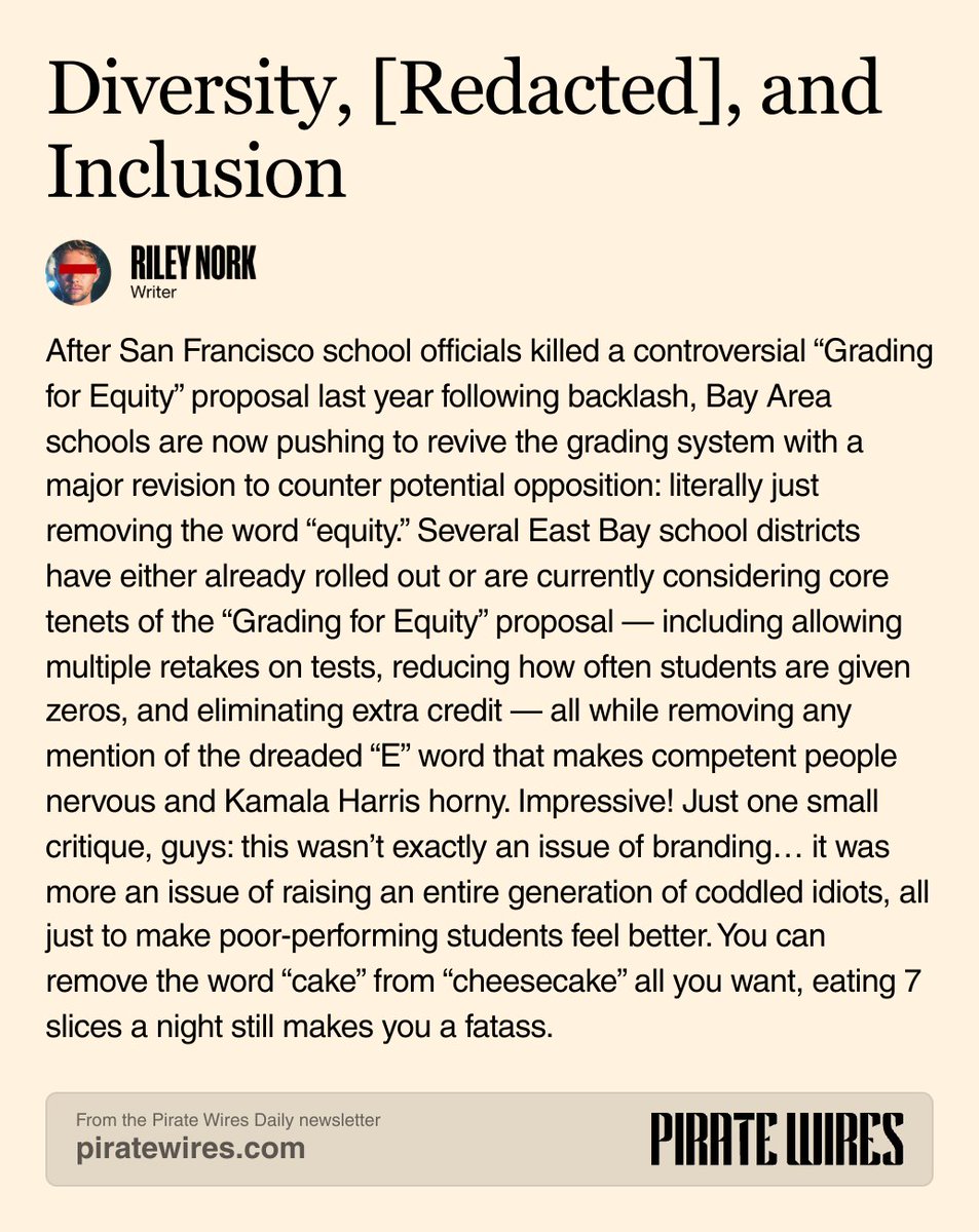 AzNik's tweet image. This take from the @PirateWires Daily 👇