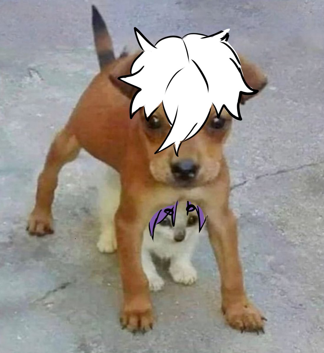 kittiqing's tweet image. Nagi "protegiendo" a Reo de Barou