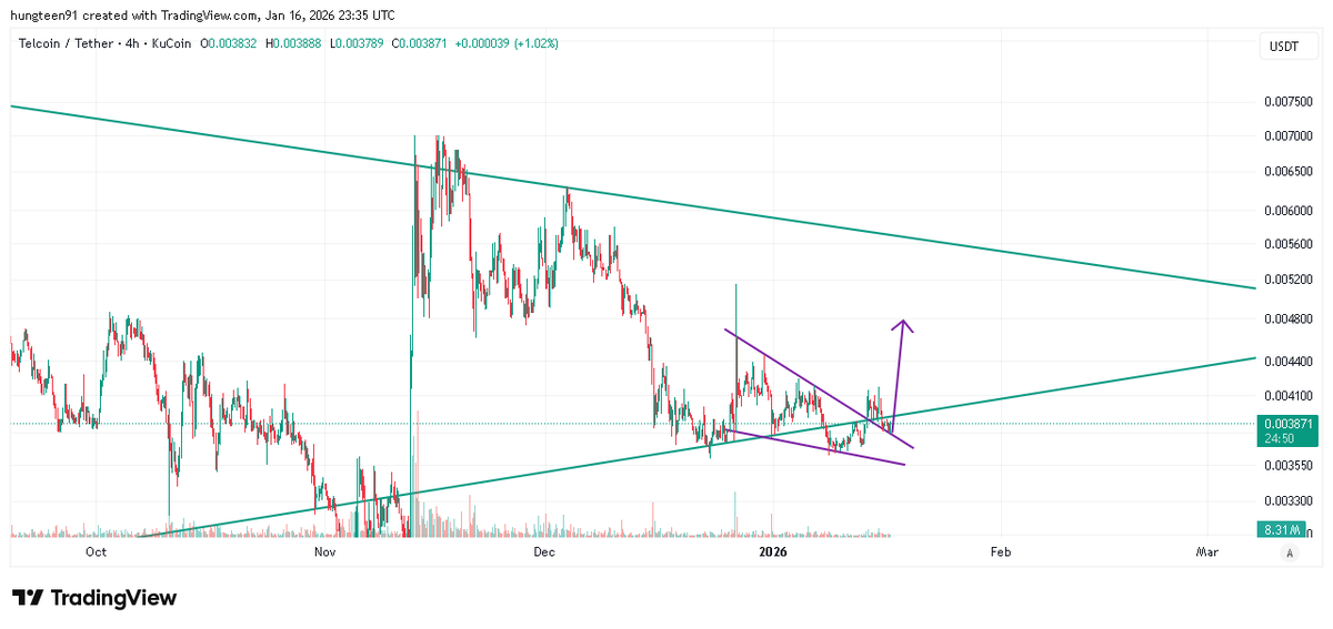 tel_bullish's tweet photo. 0.0047-0.0048 is loading $TEL @telcoin #telfam 🫡 https://t.co/FvihIgS6zQ