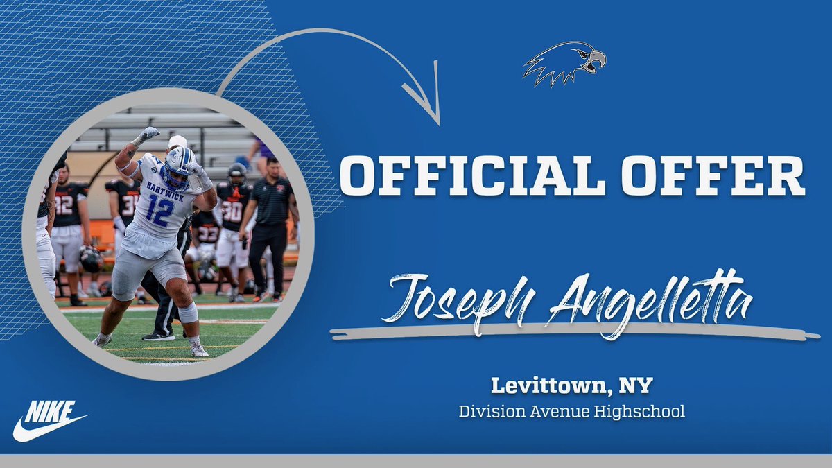 JoeAng73's tweet image. After a Great official Visit and an Amazing conversation with @CoachRogers13 I am extremely blessed to receive an offer from Hartwick College. Let’s go Hawks!! #TheWick
@HartwickFball @CoachElmore70 
@CoachTello_NCSA @squillaciotid