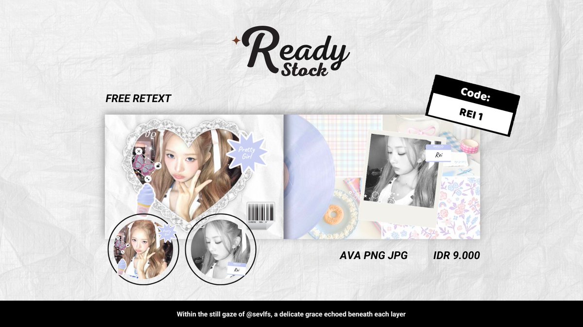 sevlfs's tweet image. pagiiii! any interaction would be appreciated! thank you🤍 

aku membawa layout ready stock wonyoung dan rei IVE yang siap dibawa pulang melalui dm/tele aku sekarang jugaa! price on pict and payment by QRIS yaa😙

#zonauang #zonajajan