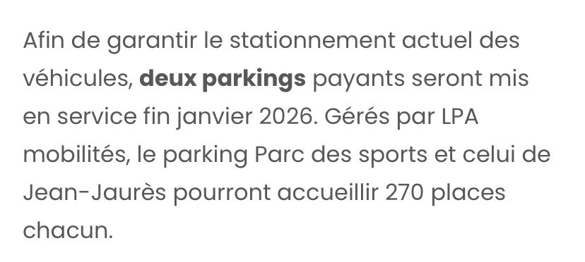 Bonjour <a href="/grandlyon/">Métropole de Lyon</a> <a href="/villedelyon/">Ville de Lyon</a>, 10€ de stationnement au Palais des Sports, on s’adresse à qui pour le remboursement d’un parking qui n’est pas encore censé être payant ? 

Article issu de votre propre site, <a href="/grandlyon/">Métropole de Lyon</a>, quand d’autres annoncent une mise en service en février…
