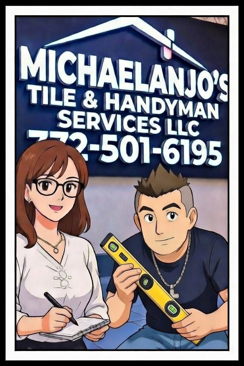 Michaelanjo's Tile &amp; Handyman Services Llc 772-501-6195