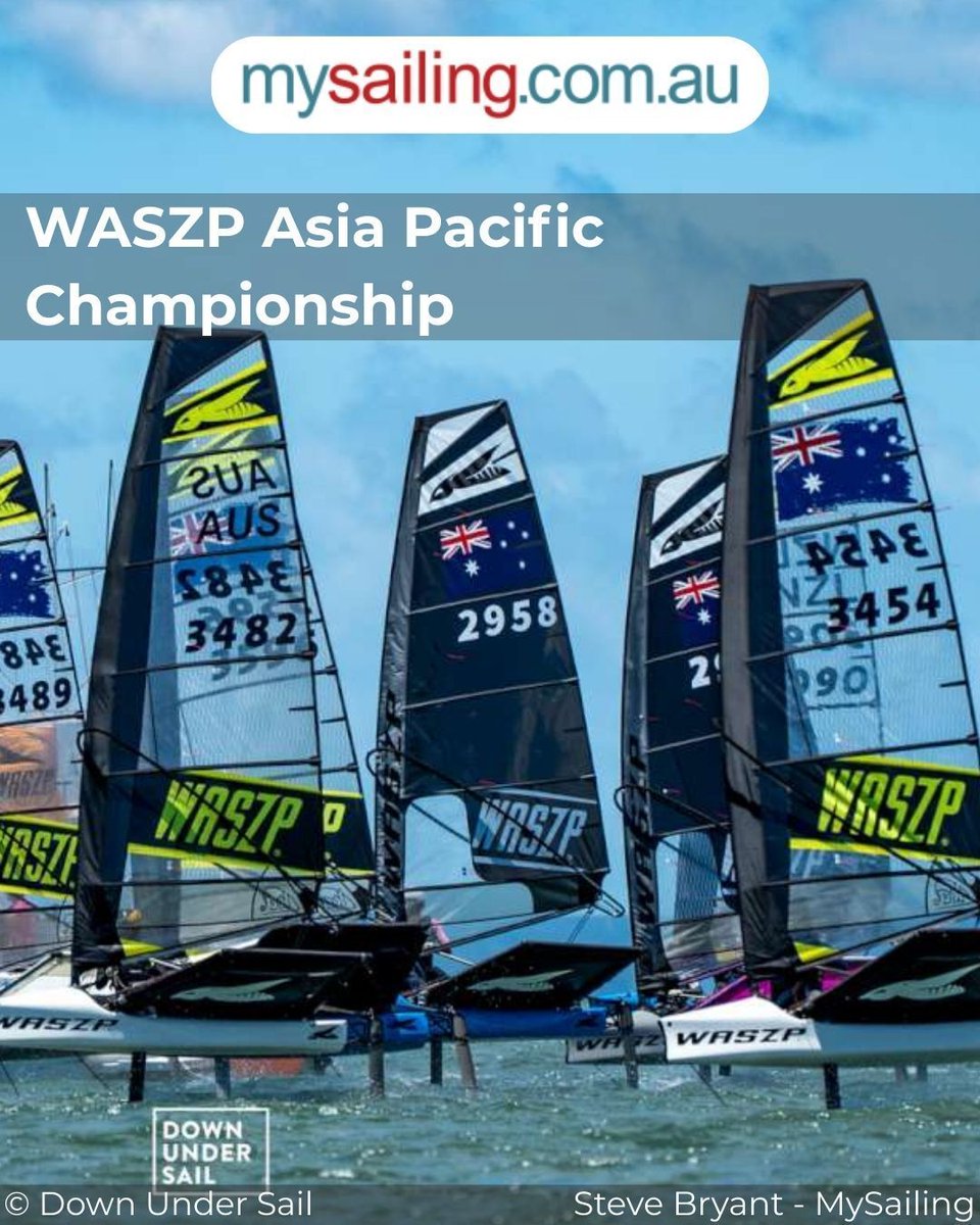 mysailing's tweet image. WASZP Asia Pacific Championship buff.ly/1rTkCEj 

Louis Tilly and Pearl Lattanzi triumph at the inaugural WASZP Asia Pacific Championship in Brisbane, showcasing thrilling racing across five days.

#WASZP #Sailing #APACs