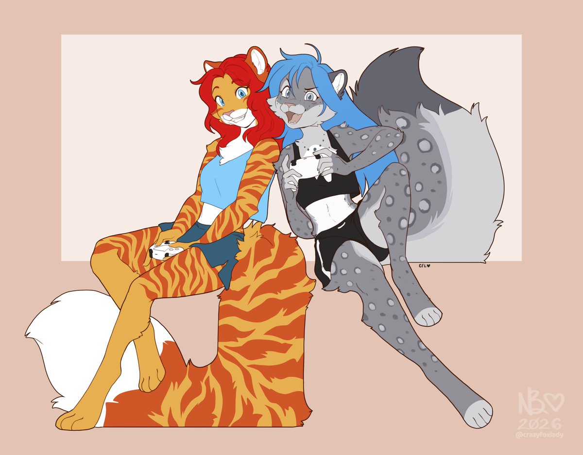crazyfoxlady's tweet image. Gamer kitties for the lovely @//JsTheWolf !!

fluffy fluffy fluffy fluffy 🥰❤️❤️❤️❤️
thank you!!