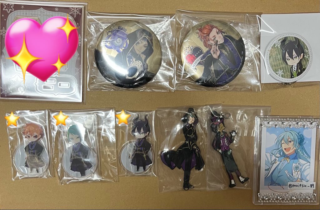 ツイステッドワンダーランド ツイステ ウエハース メタルカード 一番