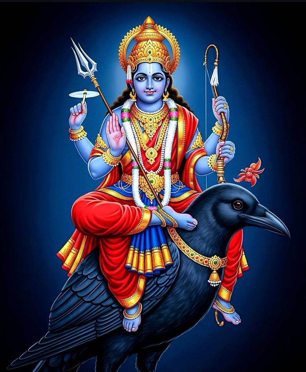 आज शनिवार की सुबह श्री शनिदेव जी के दिव्य दर्शन..! 🌺

शनि देव कर्म और न्याय के देवता हैं..!

वे किसी को दंड नहीं देते हर व्यक्ति को उसके कर्मों का सटीक फल देते हैं..!

अनुशासन, धैर्य, ईमानदारी और परिश्रम उनके प्रिय गुण हैं..!!

!! जय श्री शनि देव जी !!   🫶   ❤