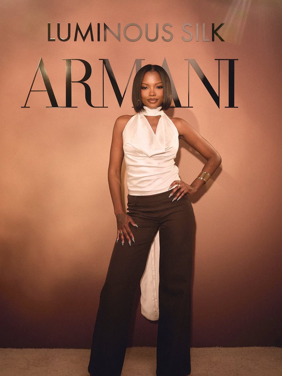 totaltauruss's tweet image. 📸 | more of Chelley at Armani Beauty Celebrating Luminous Silk event