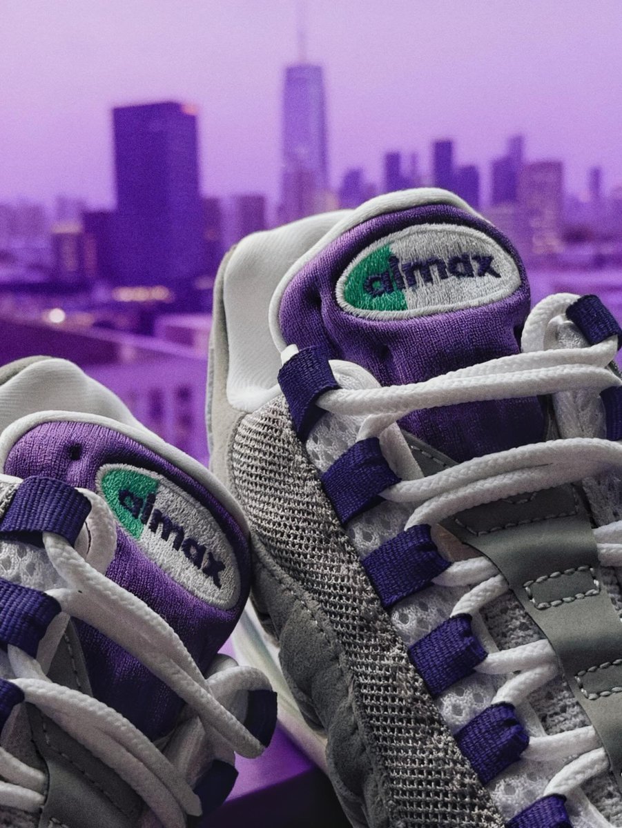 2026年 1/20 発売予定】 NIKE W AIR MAX 95 BIG BUBBLE “White/Grape