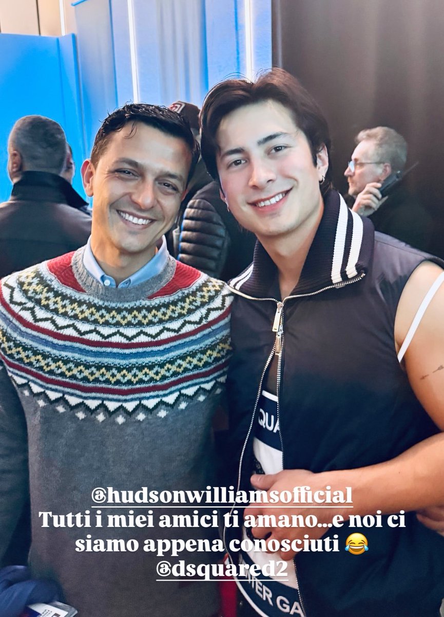 hudsonwupdates's tweet image. Hudson Williams via alessandroenriquez

#HudsonDsquared2 #HudsonMFW