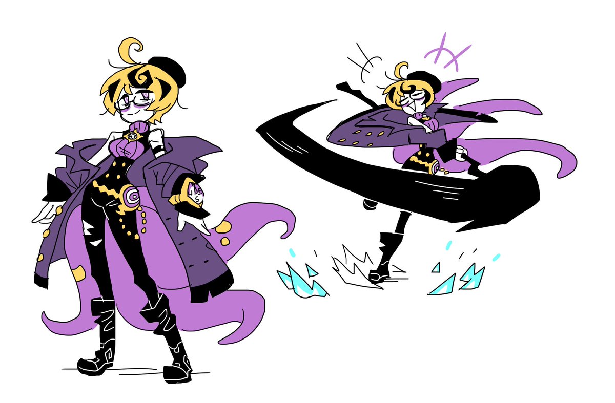 wanted to try and redesign yidhari from ZZZ. shes a character with a premise im really into but whos design kind of fails to show any of it off. i think i (or someone else) could do better but just wanted to do a fun little proof of concept